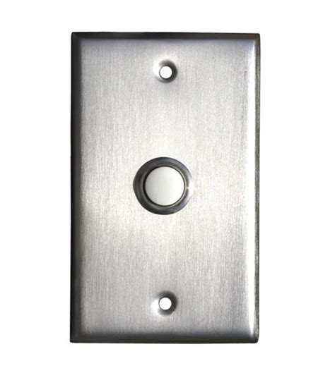 metal wallplate for house bell|Amazon.com: Doorbell Wall Plate.